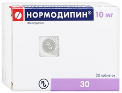 Купить нормодипин, таблетки 10мг, 30 шт в Дзержинске