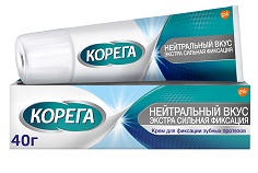 Купить корега крем для фиксации зубных протезов нейтральный вкус 40мл в Дзержинске