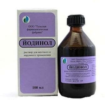 Купить йодинол, раствор для местного и наружного применения, флакон 100мл в Дзержинске