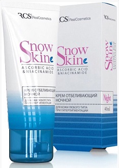 Реалкосметик, крем отбеливающий ночной, 40мл