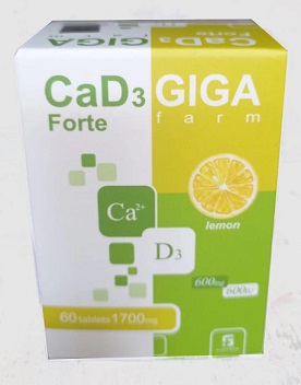 Кальций Д3 Форте, таблетки жевательные со вкусом Лимона, 60шт БАД