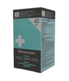 Купить меновазин, раствор для наружного применения, 40мл в Дзержинске