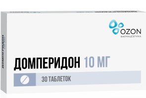 Купить домперидон, таблетки, покрытые пленочной оболочкой 10мг, 30 шт в Дзержинске