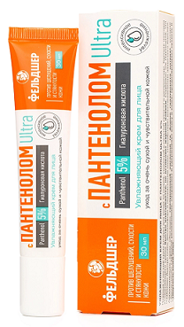 Фельдшер крем для лица с пантенолом ultra увлажняющий 5% 30 мл