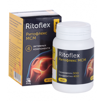 Ритофлекс МСМ (Erzig) Эрциг, таблетки 60шт БАД