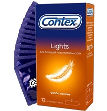 Купить contex (контекс) презервативы lights особо тонкие 12шт в Дзержинске