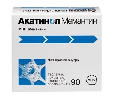 Купить акатинол мемантин, таблетки, покрытые пленочной оболочкой 10мг, 90 шт в Дзержинске
