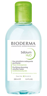 Bioderma Sebium (Биодерма Себиум) мицеллярная вода для лица очищающая 250мл