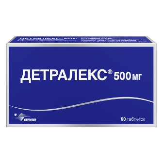 Купить детралекс, таблетки, покрытые пленочной оболочкой 500мг, 60 шт в Дзержинске