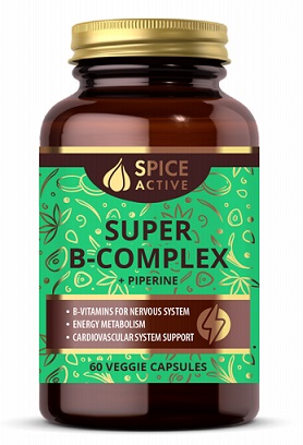 Spice Active (Спайс Актив) Витамины группы В с пиперином, капсулы 60 шт_БАД