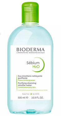 Bioderma Sebium (Биодерма Себиум) мицеллярная вода для лица очищающая 500мл