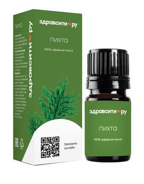 Масло эфирное Пихта Здравсити, фл 10мл