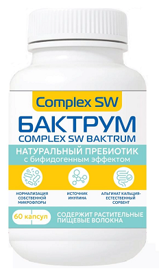 Complex SW Бактрум, капсул массой 725мг №60 БАД