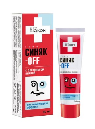 Синяк-OFF Doctor biokon, гель косметический, 30г