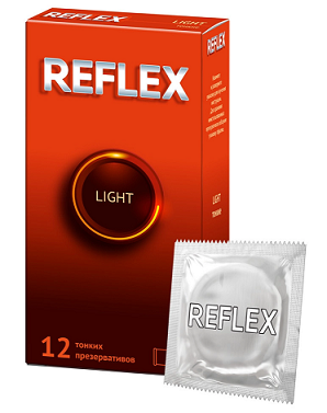 Рефлекс (Reflex) презервативы Light 12 шт