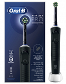Купить oral-b (орал-би) электрическая зубная щетка vitality pro d103.413.3 тип 3708 с зарядным устройством, тип 3757, черный в Дзержинске
