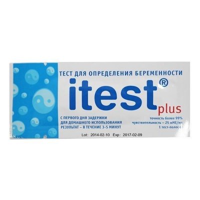 Купить тест для определения беременности itest (итест) plus, 1 шт в Дзержинске