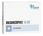 Купить лизиноприл, таблетки 10мг, 30 шт в Дзержинске