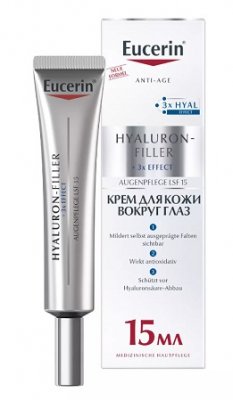 Купить eucerin hyaluron-filler (эуцерин) крем для кожи вокруг глаз 15 мл в Дзержинске