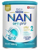 Купить nan optipro 2 (нан) смесь сухая для детей с 6 месяцев, 800г в Дзержинске