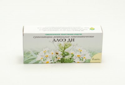 Купить алоэ дн, суппозитории ректальные гомеопатические, 6 шт в Дзержинске