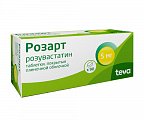 Купить розарт, таблетки, покрытые пленочной оболочкой 5мг, 90 шт в Дзержинске