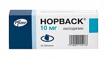 Купить норваск, таблетки 10мг, 30 шт в Дзержинске