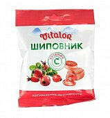 Купить виталор, леденцовая карамель с витамином с со вкусом шиповника, пакет 60 г бад в Дзержинске