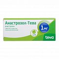 Купить анастрозол-тева, таблетки, покрытые пленочной оболочкой 1мг, 28 шт в Дзержинске