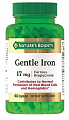 Купить nature's bounty (нэйчес баунти) легкодоступное железо 17мг, капсулы 60 шт бад в Дзержинске