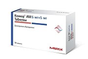 Купить конкор ам, таблетки 5мг+5мг, 30 шт в Дзержинске