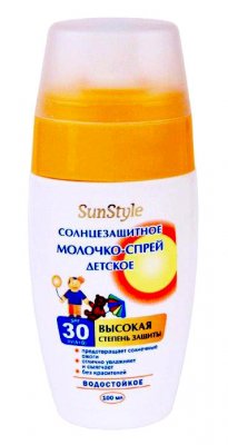 Купить сан стайл, молочко-спрей солнцезащитное детское spf30, 100мл в Дзержинске