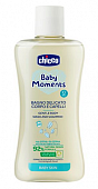 Купить chicco baby moments (чикко) пена для тела и волос нежная детская 200мл в Дзержинске