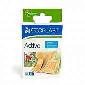 Купить ecoplast activ набор тканевых пластырей, 16 шт в Дзержинске