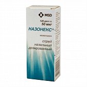 Купить назонекс, спрей назальный дозированный 50мкг/доза, 120доз от аллергии в Дзержинске