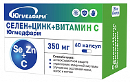 Купить селен+цинк+витамин с югмедфарм, капсулы 60шт бад в Дзержинске