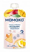 Купить мамако пюре манго и яблоко с козьим творожком, 120г в Дзержинске