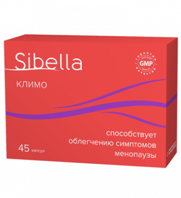 Купить sibella (сибелла) климо, капсулы 200мг, 45 шт бад в Дзержинске