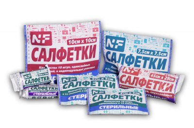 Купить салфетки стериальные евро 12 сложений 10см х10см, 10шт в Дзержинске
