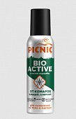 Купить пикник (picnic) bio activ аэрозоль от комаров, клещей и слепней, 125мл  в Дзержинске