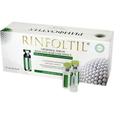 Купить rinfoltil (ринфолтил) липосомальная сыворотка против выпадения волос для интенсивного роста волос, 30 шт в Дзержинске