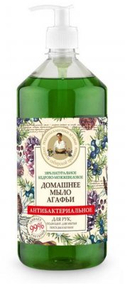 Купить бабушка агафья мыло антибактериальное кедрово-можжевеловое, 1000мл в Дзержинске