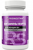 Купить risingstar (рисингстар) витамины форте поливитаминный комплекс для женщин 30+, таблетки, покрытые пленочной оболочкой массой 1,660г 60 шт. бад в Дзержинске