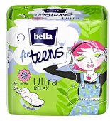 Купить bella (белла) прокладки for teens ultra relax супертонкие део 10 шт в Дзержинске