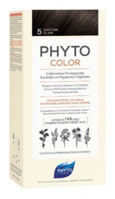 Купить фитосолба фитоколор (phytosolba phyto color) краска для волос оттенок 5 светлый шатен 50/50/12мл в Дзержинске