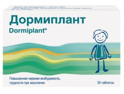 Купить дормиплант, таблетки покрытые пленочной оболочкой, 50шт в Дзержинске