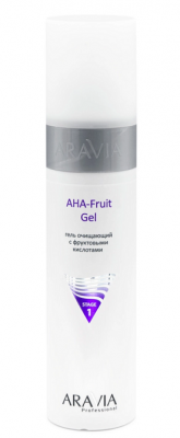 Купить aravia (аравиа) гель для лица очищающий с фруктовыми кислотами ана fruit gel, 250мл в Дзержинске