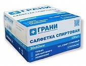 Купить салфетки спиртовые антисептические, 30 х 60мм 100 шт в Дзержинске