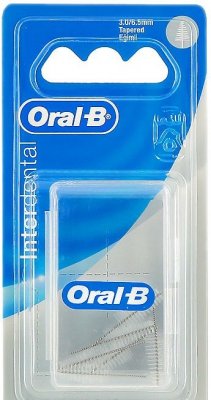 Купить oral-b (орал-би) ершики для межзубной щетки, конические, 6 шт в Дзержинске