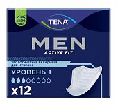 Купить tena (тена) прокладки, men active fit уровень 1, 12 шт в Дзержинске